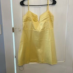 Mini yellow princess Polly dress